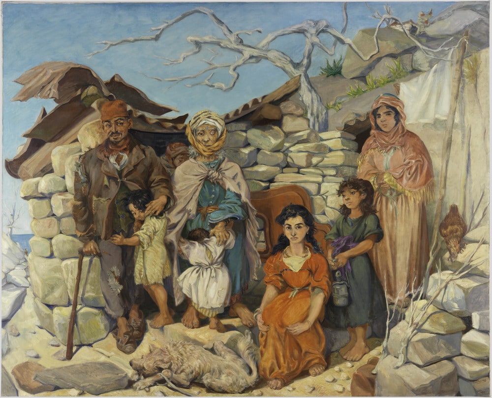 Famille d'un mineur de fer de Bénisaf (Oranie)