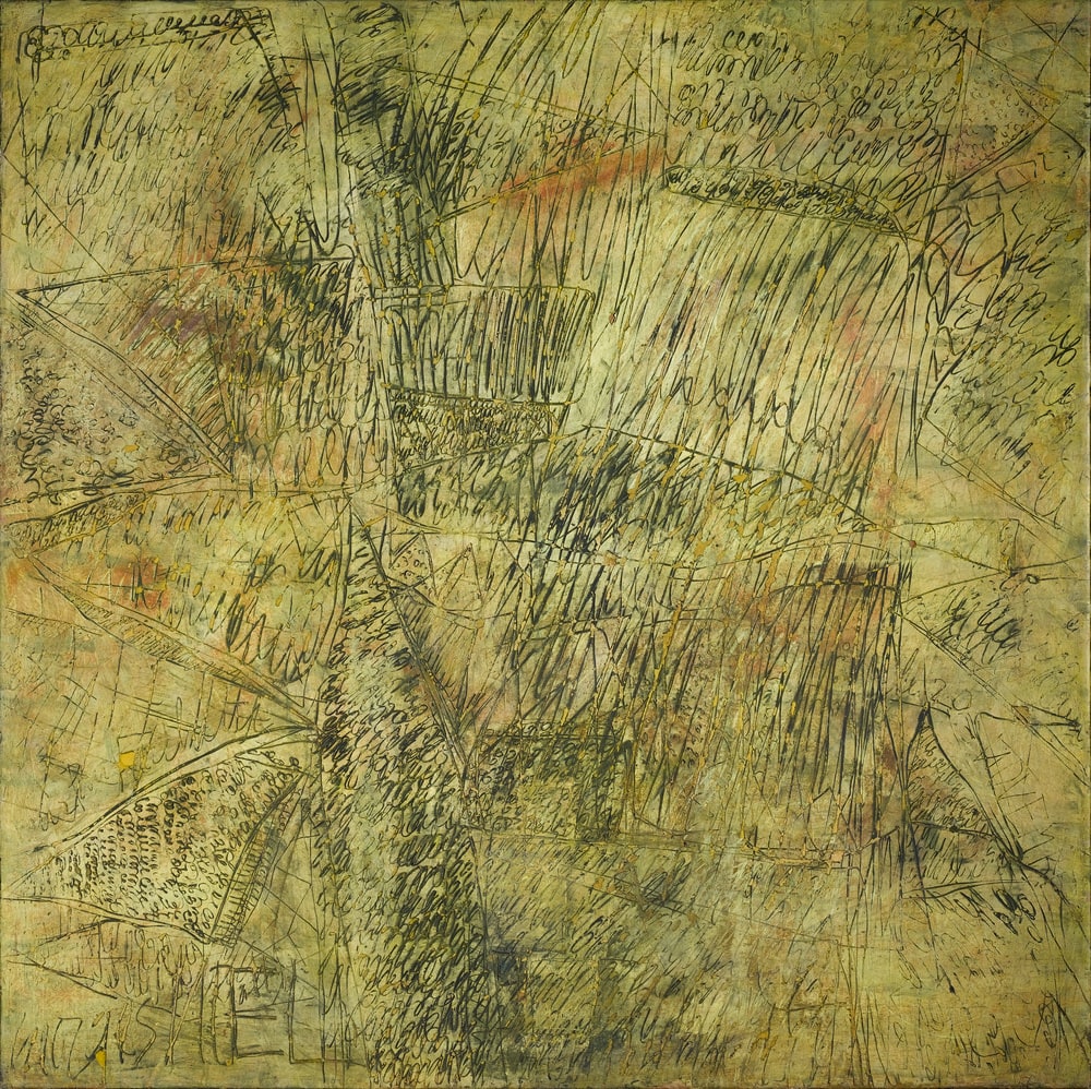 Grand palimpseste jaune