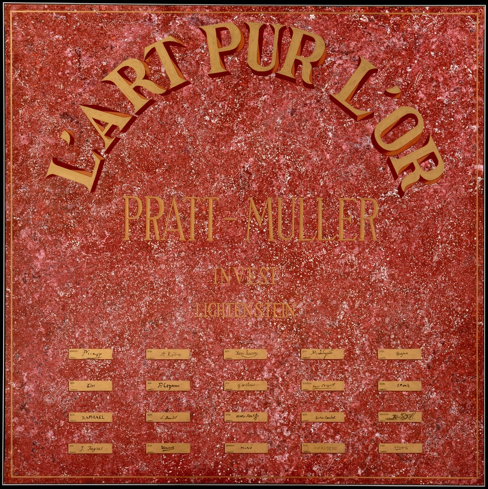 L'art pur l'or
