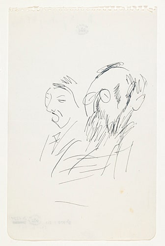 Deux visages, caricatures