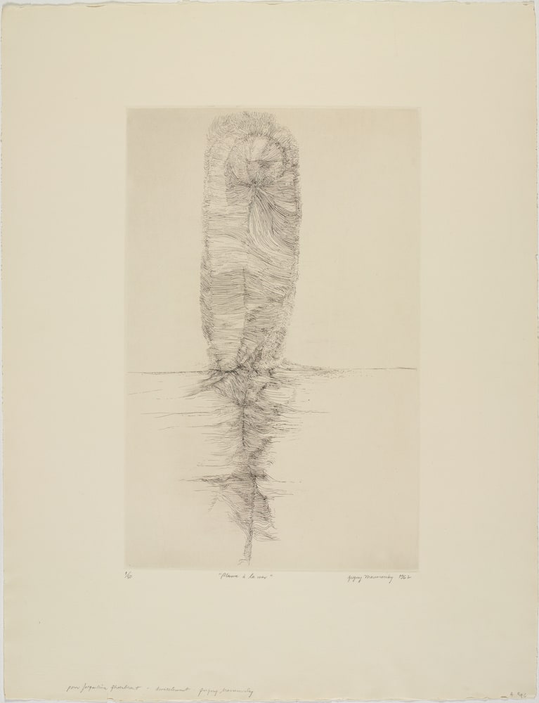 Plume à la mer