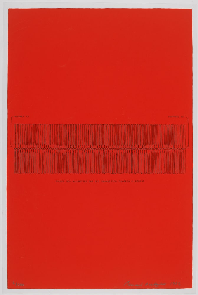 Lithographie de feu