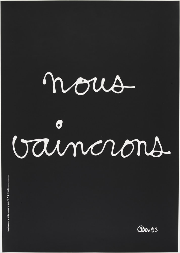Affiche Nous vaincrons