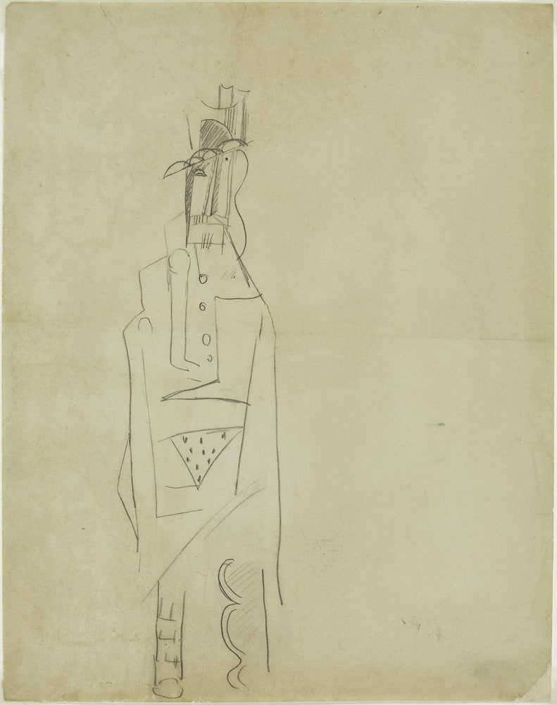 Etude de costume pour "Les Mamelles de Tirésias". Presto