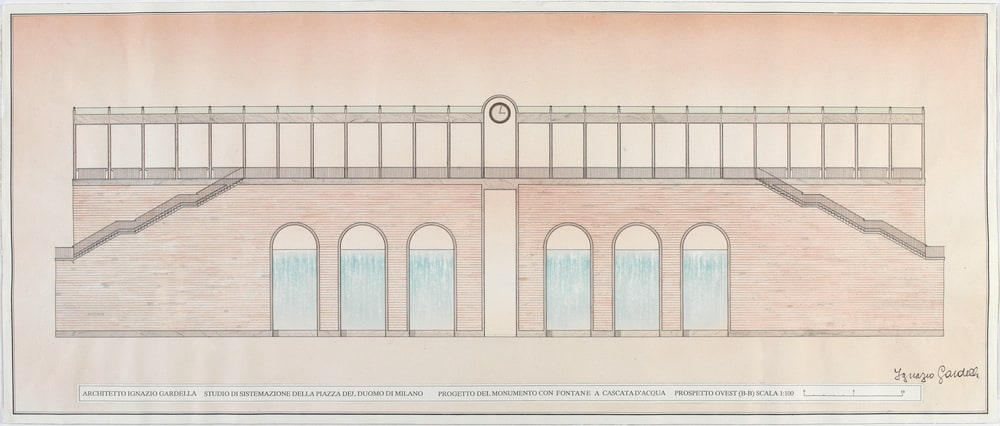 Elévation Prospetto ovest
(Façade ouest)