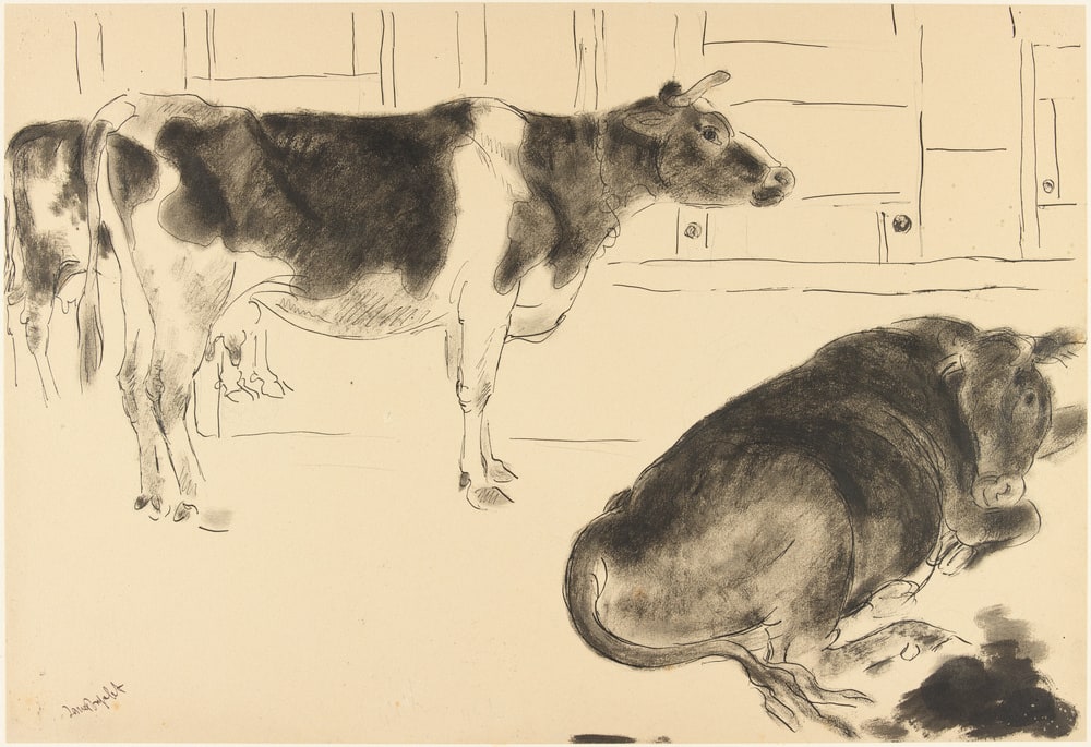 Trois vaches