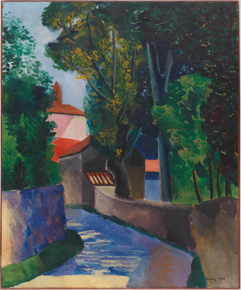 Paysage de Saint-Tropez