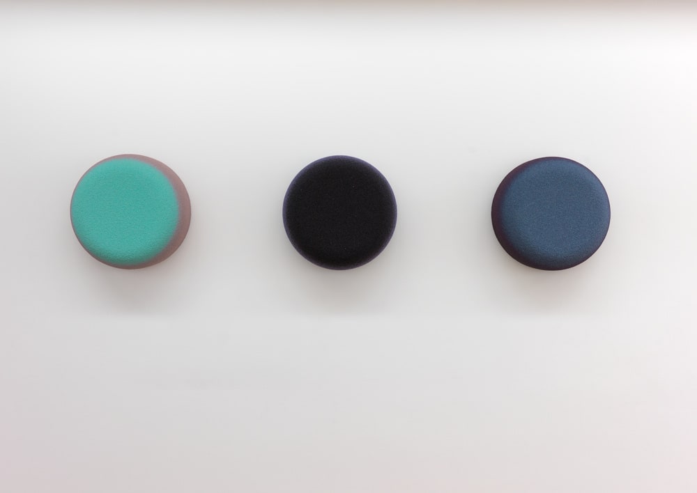 Triptyque bleu
