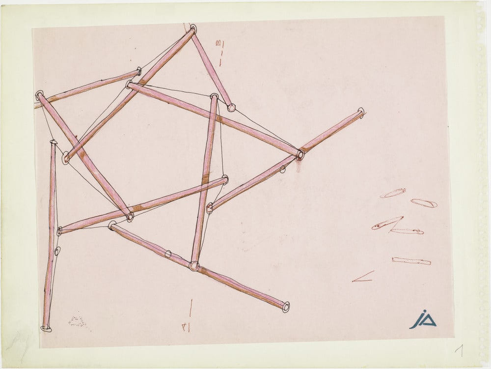 Etude de détail d'un élément de la structure