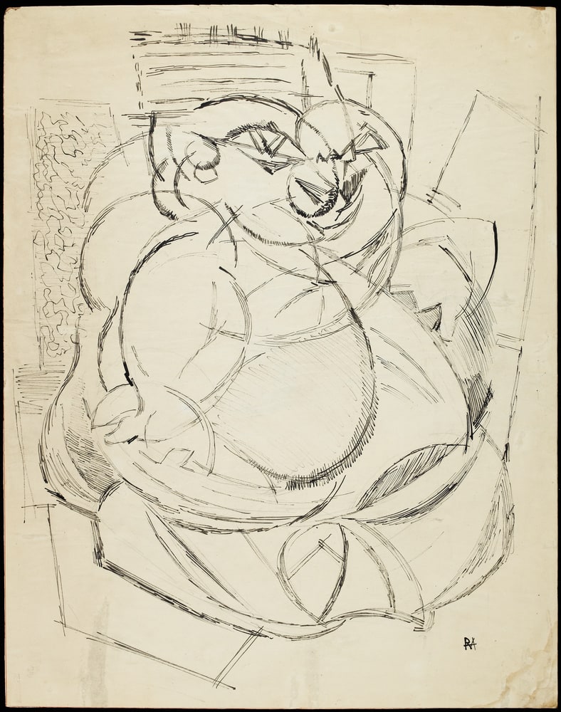 Etude pour le portrait de Camille Renault