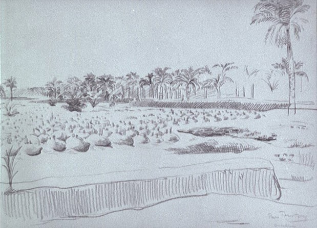 Cimetière à Ouaghlana