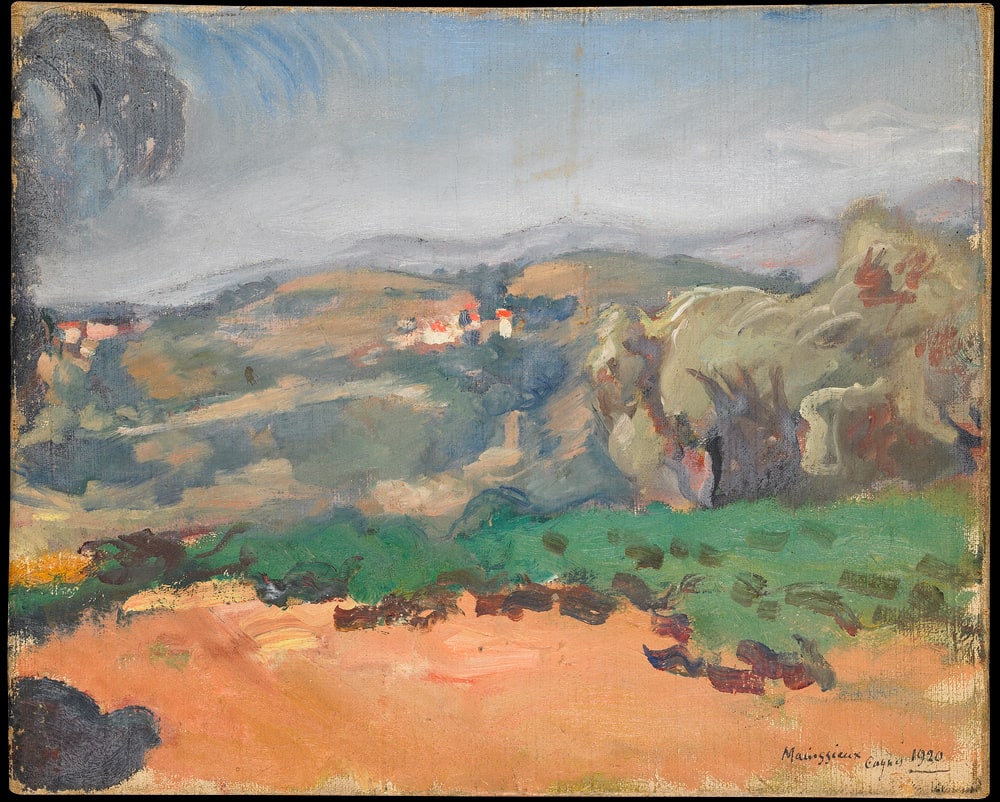 Paysage de Cagnes