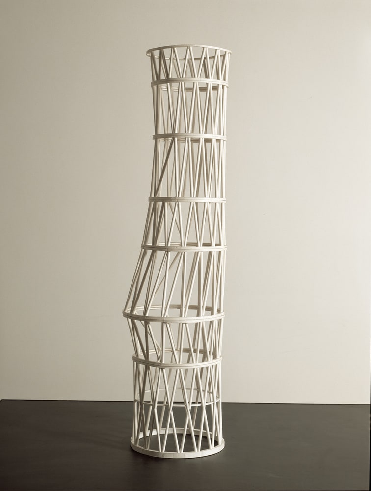 Maquette d'étude Fragment de la structure du bâtiment, gros tube