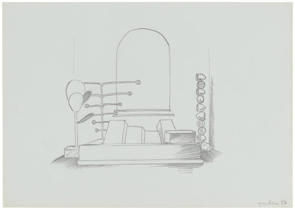Rumble Sofa, perspective avec luminaires