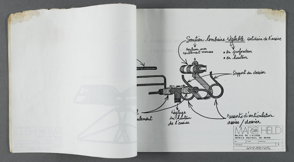 Dossier d'étude du Grand salon de l'Elysée