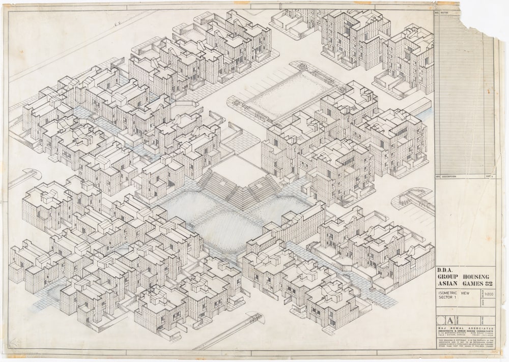 Vue isométrique du secteur 1