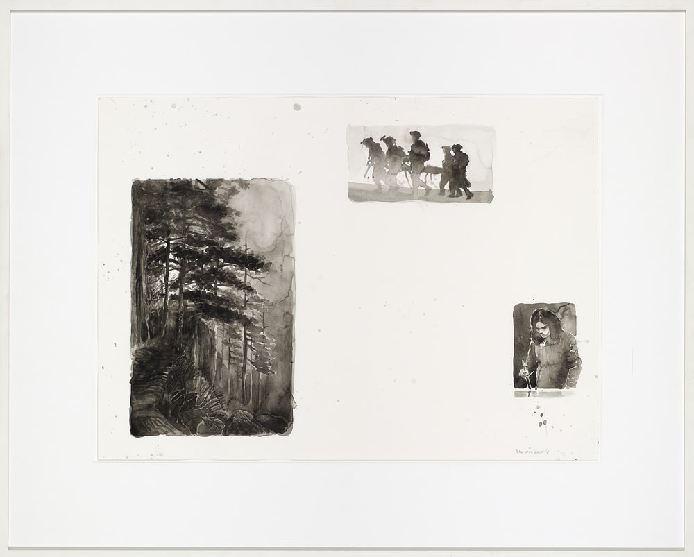 Forest Soldiers and Painting Girl