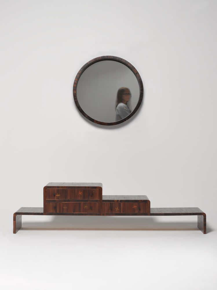 Coiffeuse avec miroir