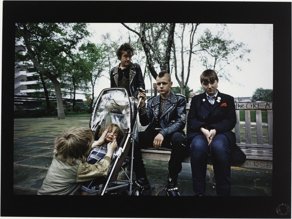 Punks dans un jardin, King's Road