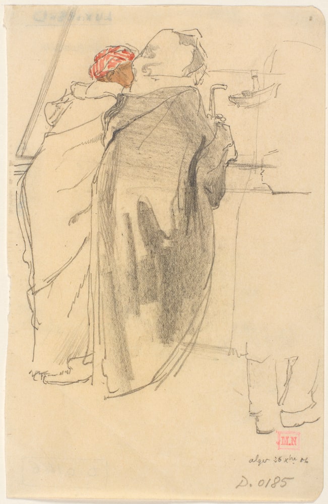 Deux arabes à Alger