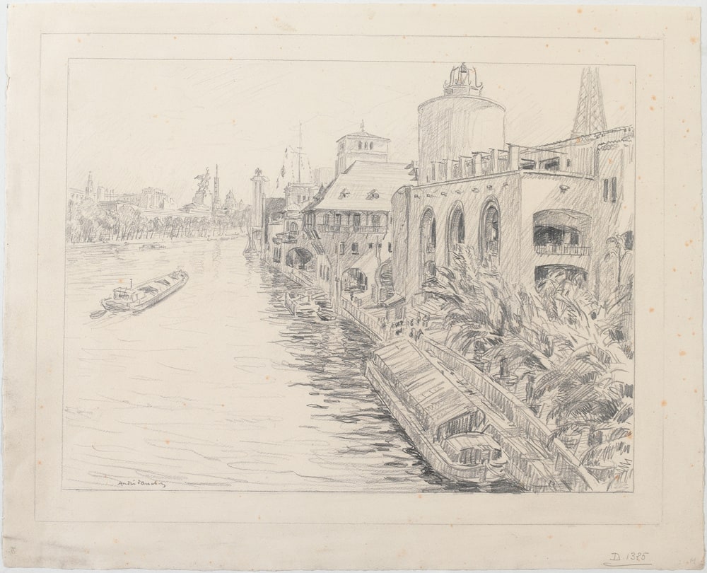 Vue de l'Exposition de 1937