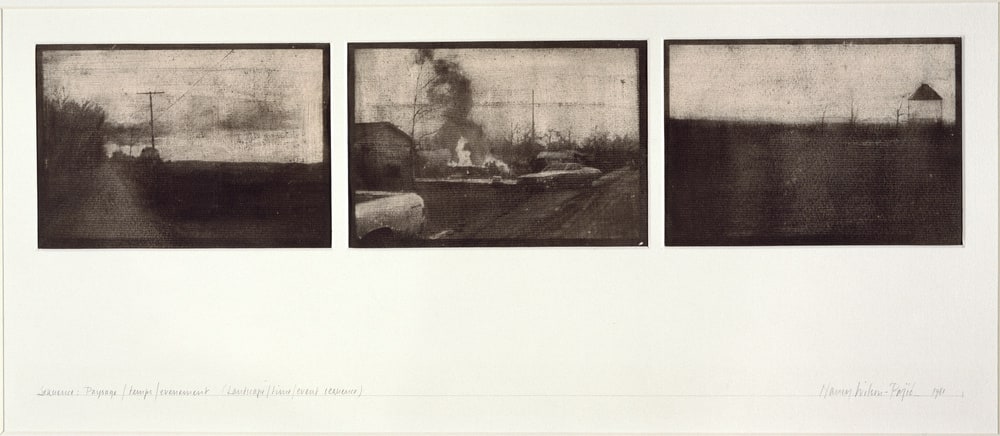 Landscape/Time/Event Sequence
(Séquence : Paysage/temps/évènement)