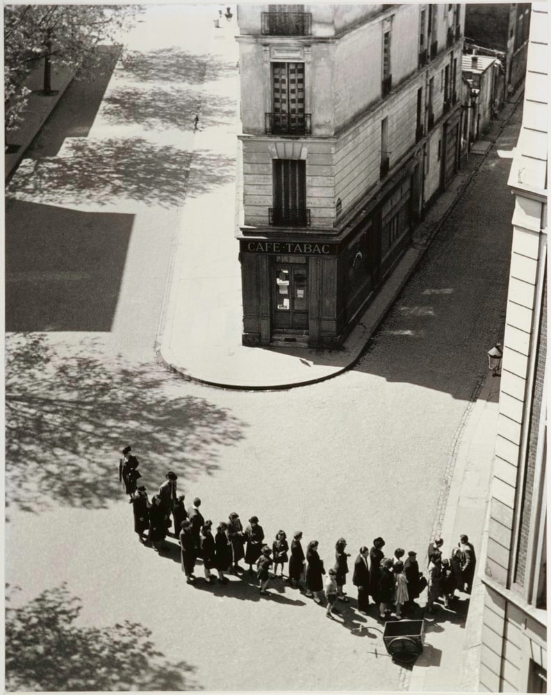 Queue sous l'Occupation