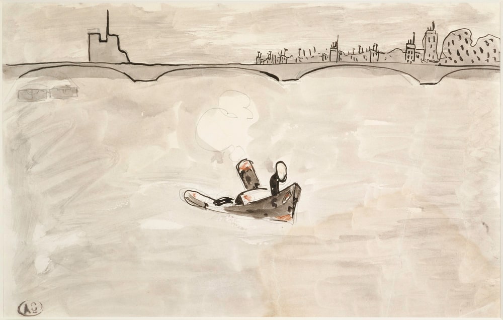Remorqueurs sur la Seine