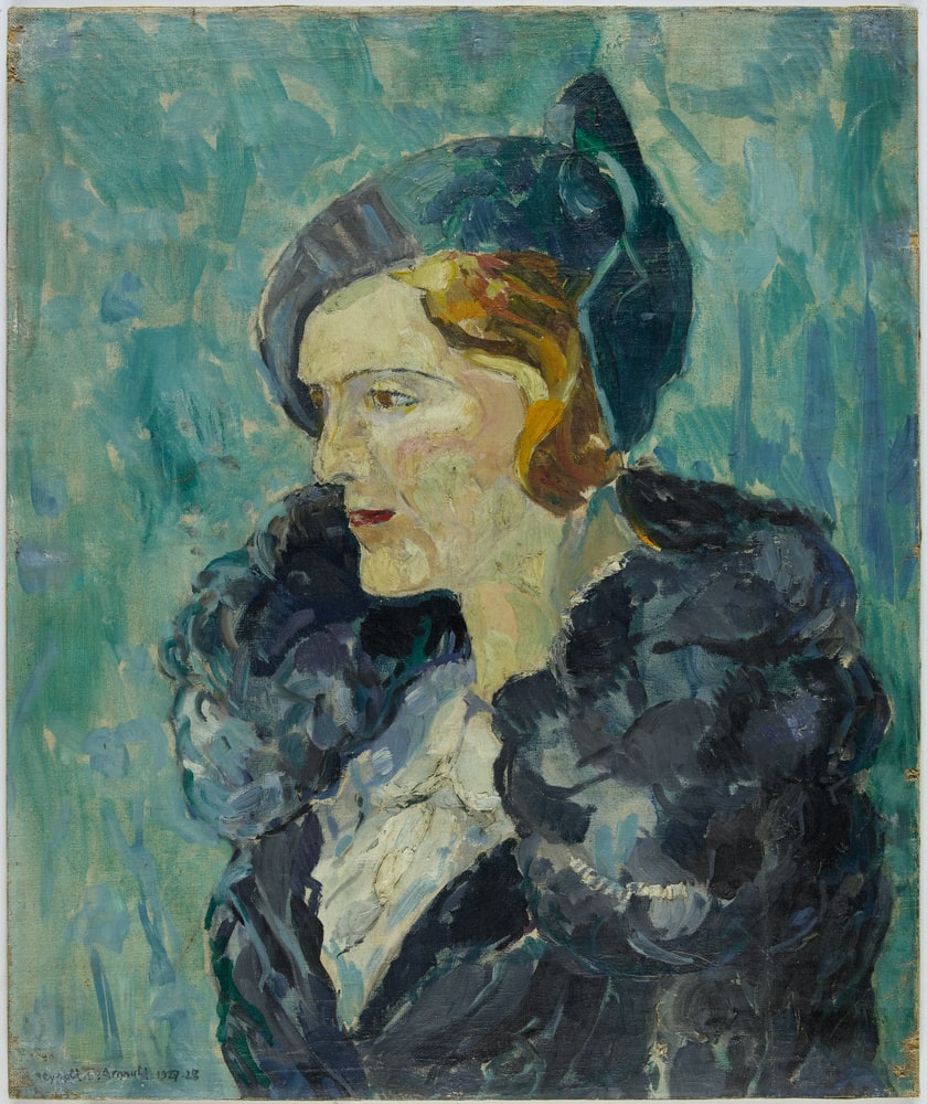 Portrait de la mère de l'artiste