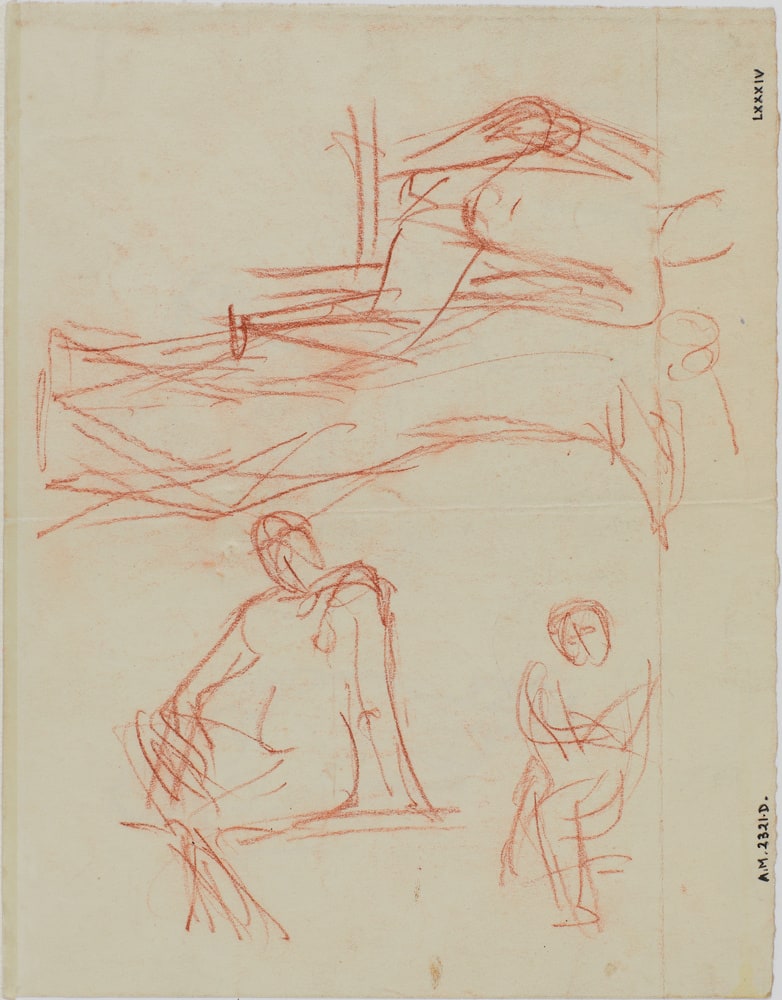 Trois nus assis