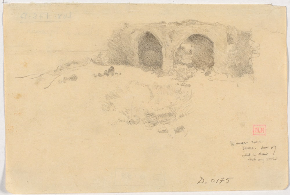 Ruines à Tziouaa