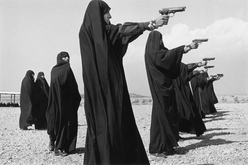 Femmes à l'entraînement au Nord-Est de Téhéran, Iran