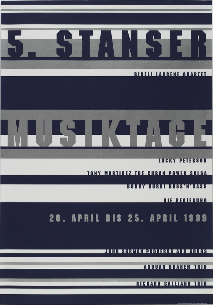 Affiche 5. Stanser Musik Tage
