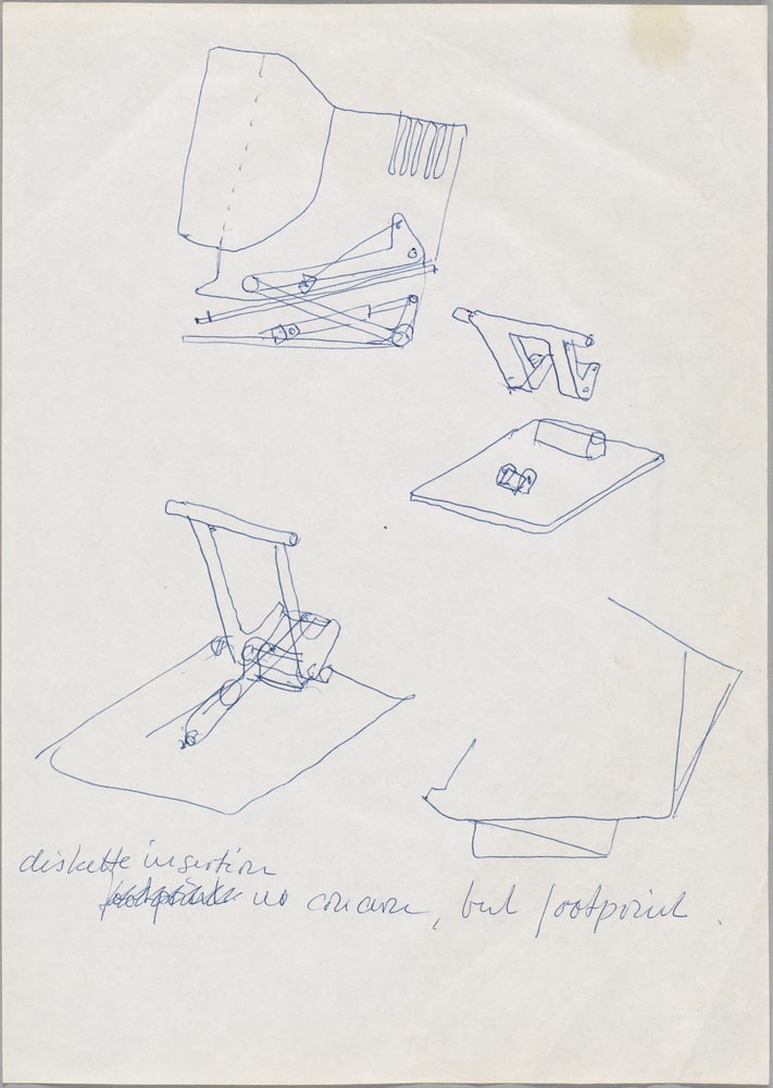 Dessin de l'ordinateur IBM PS/2 modèle 30
