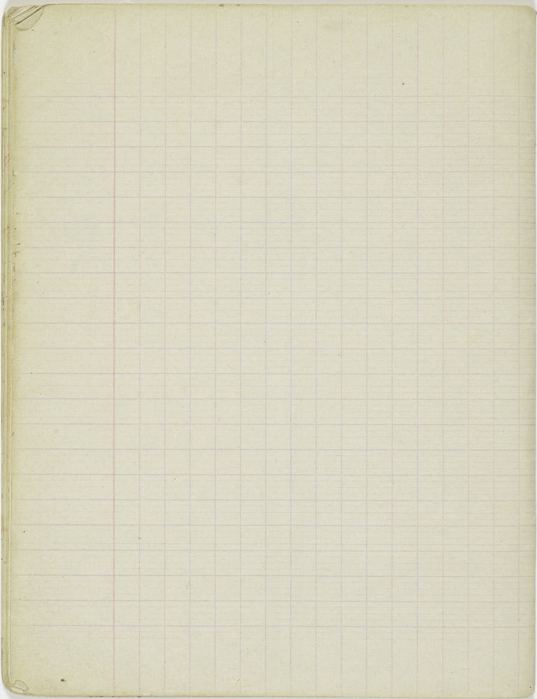 Sans titre (Cahier)