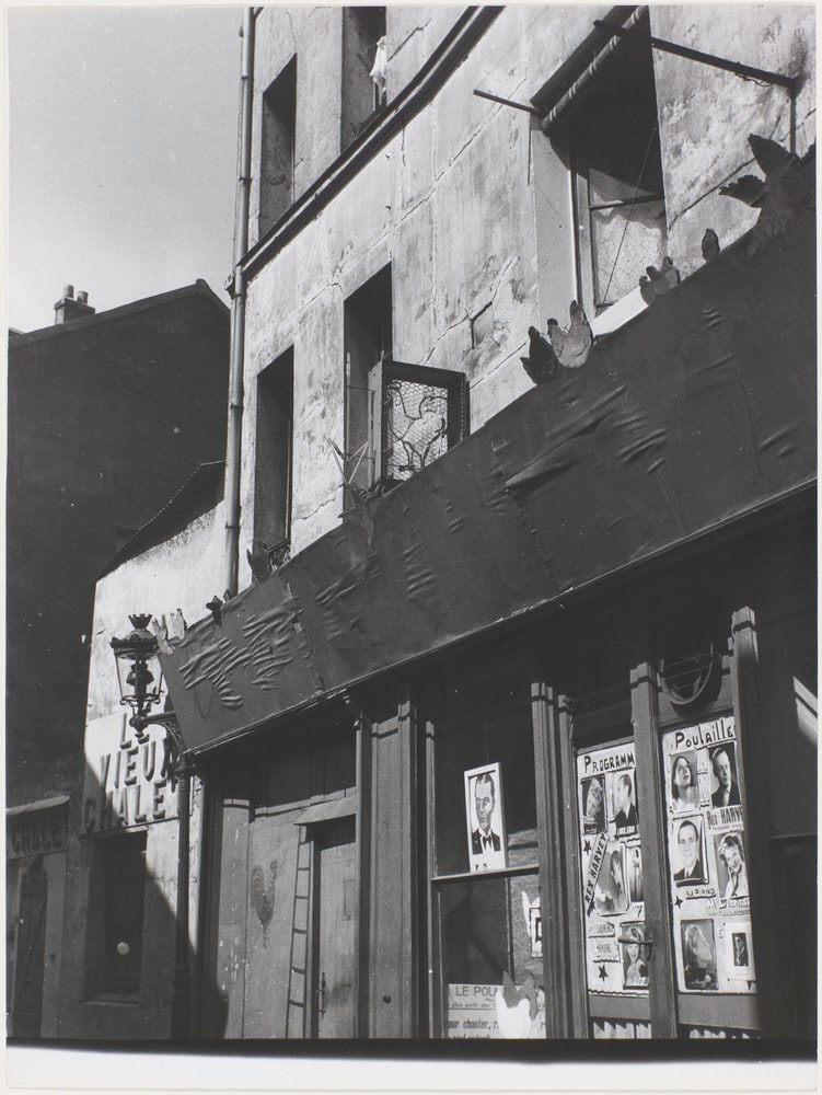 Le cabaret du Poulailler, 14 rue Norvins, Paris