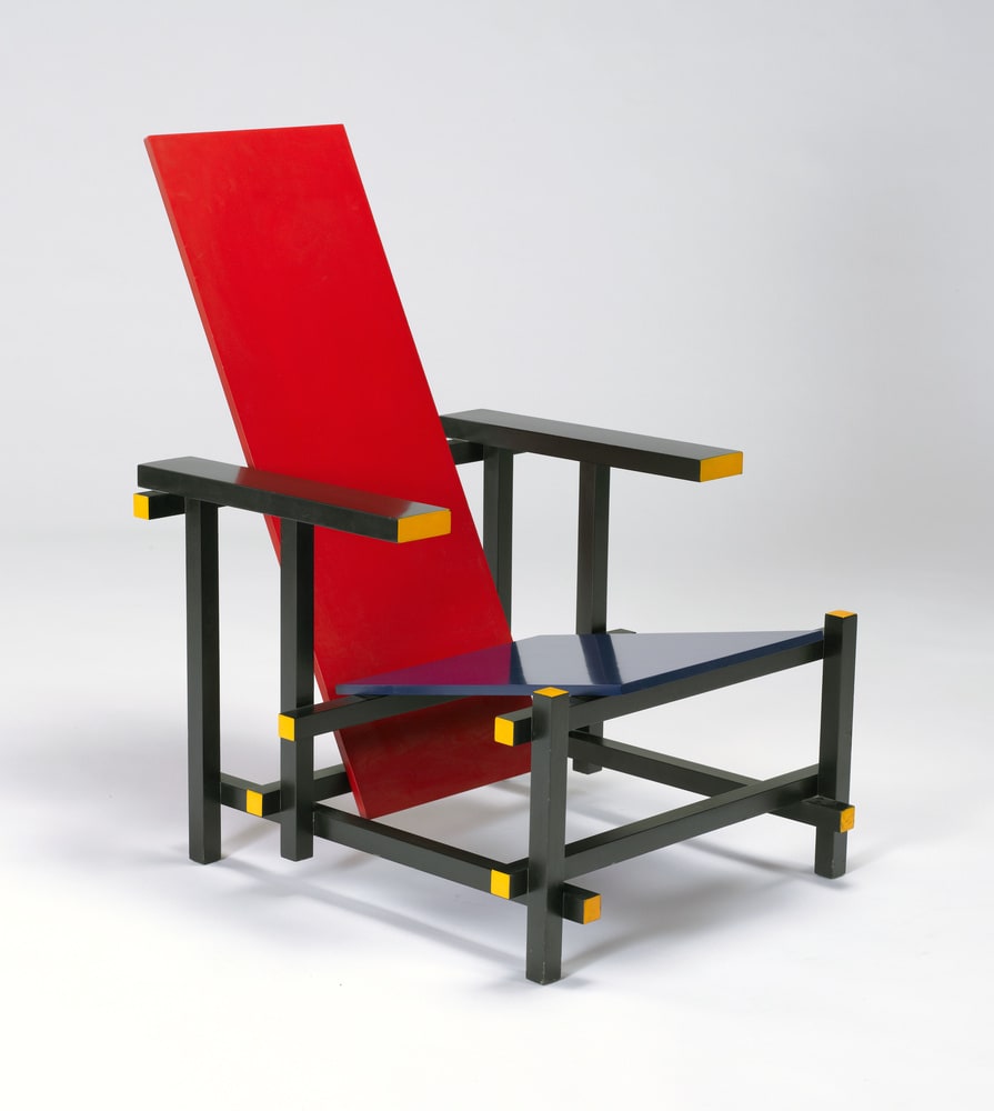 Fauteuil Red & Blue