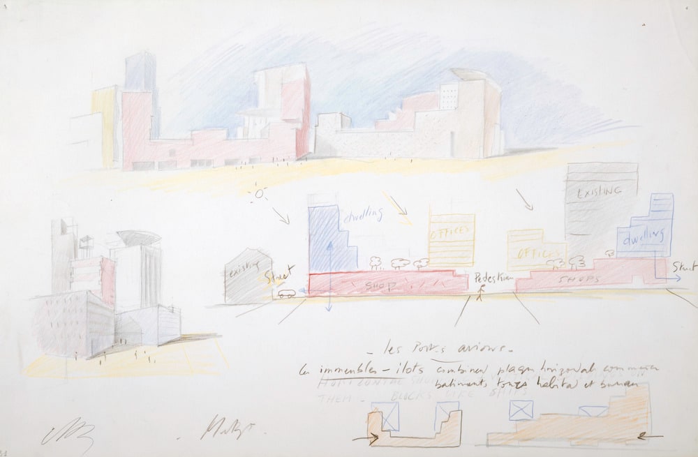 Les immeubles-îlot, étude