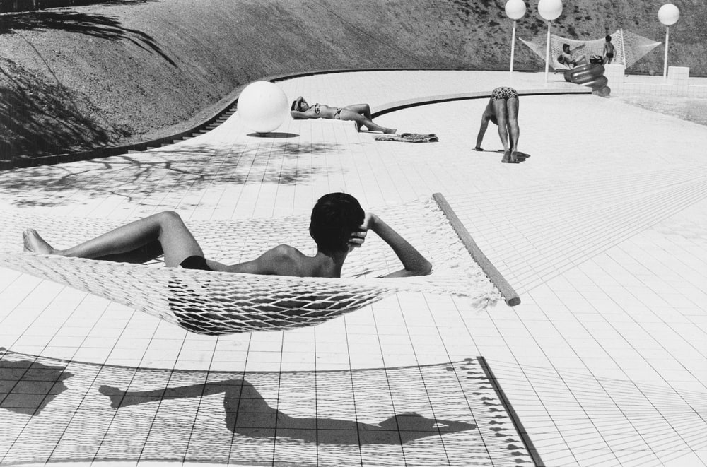 Pool designed by Alain Capeilleres. Le Brusc. Provence. France 1976