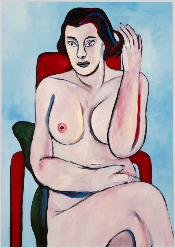 Femme assise