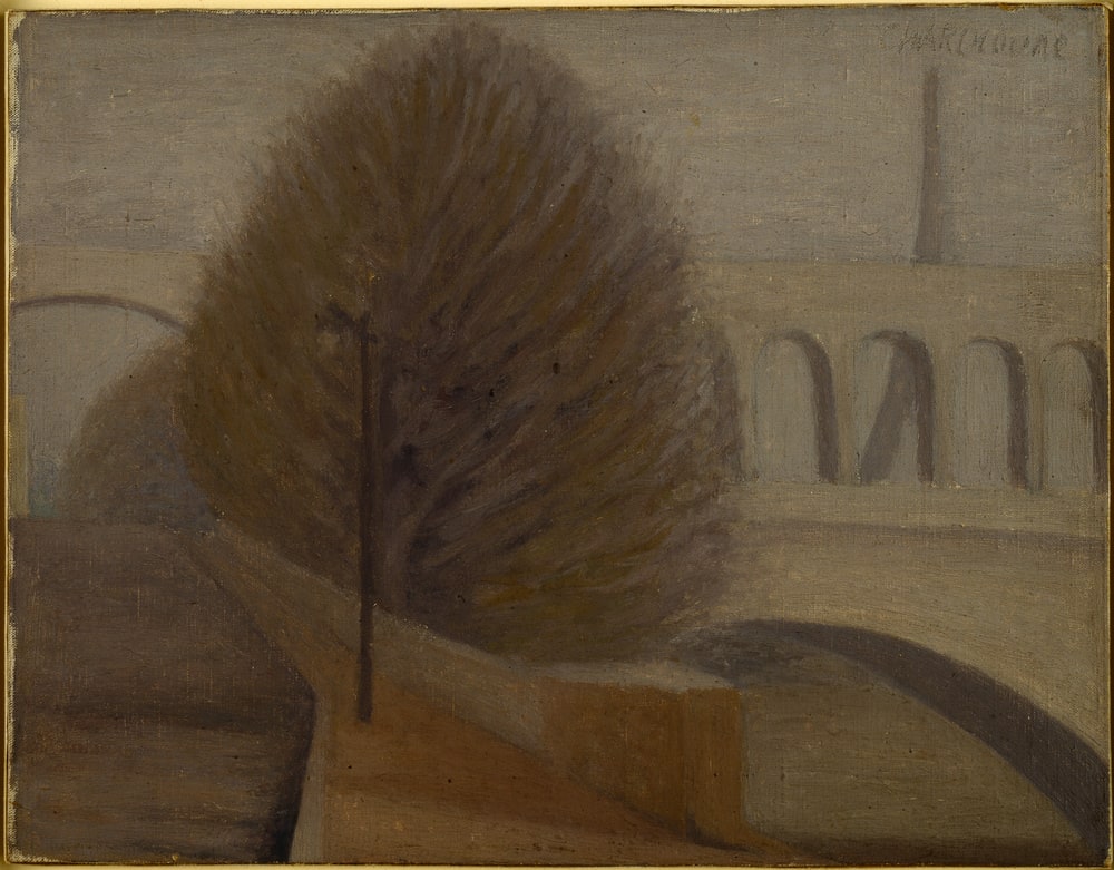 Paysage hommage à Seurat