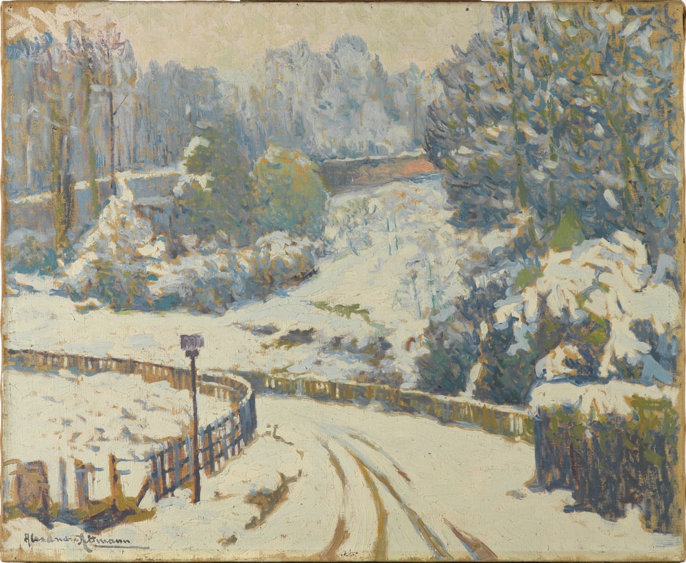 La neige à Meudon