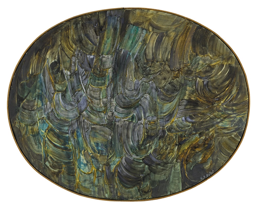 Peinture ovale