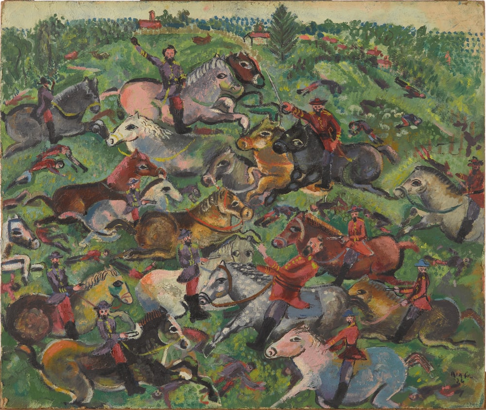 Bataille de cavaliers