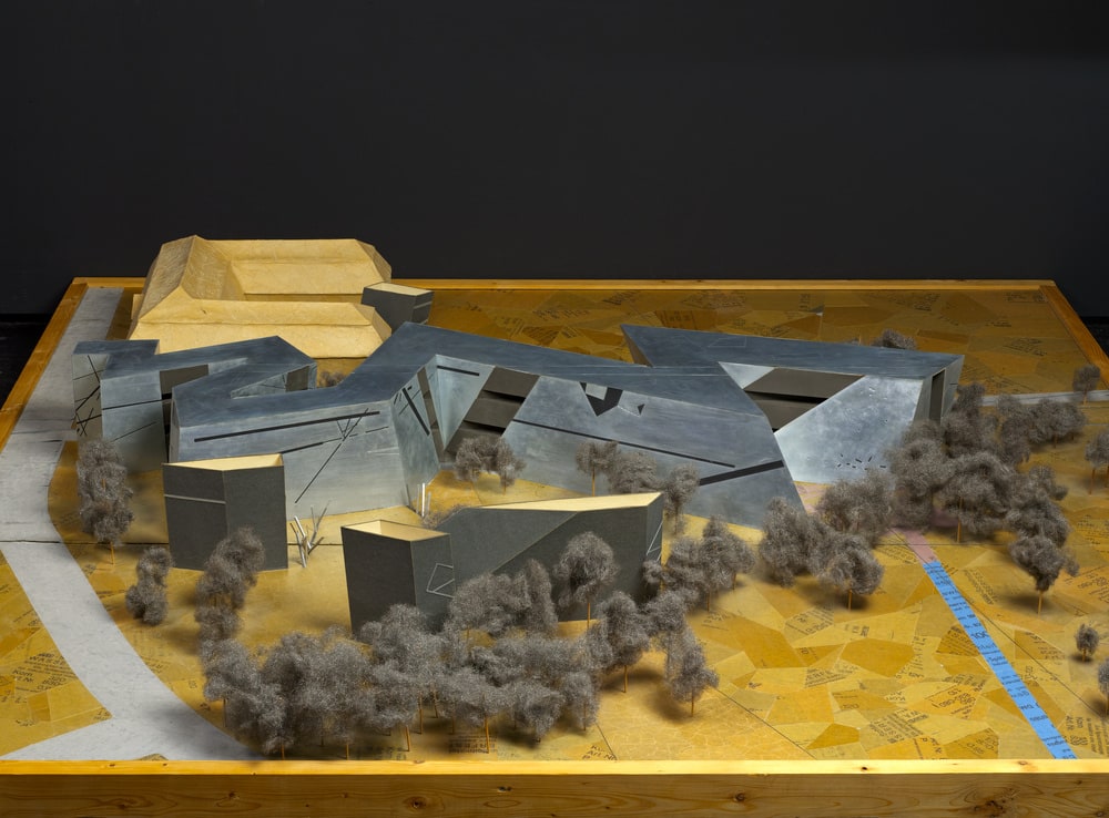 Maquette de rendu Extension du Musée historique de Berlin, département du musée juif