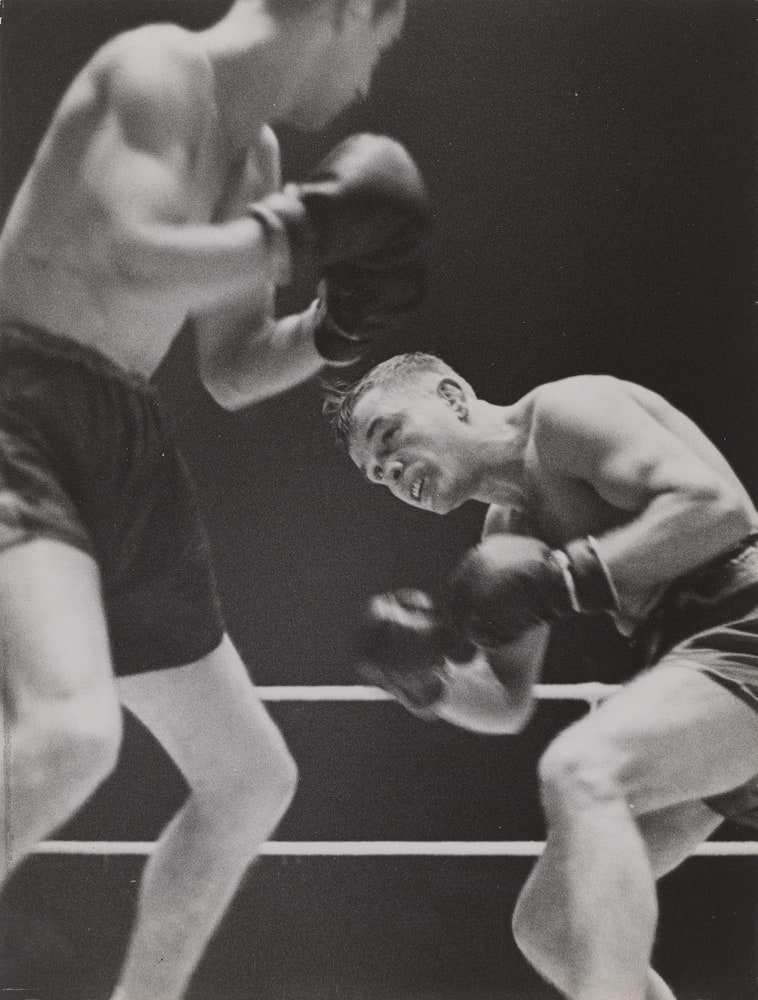 Combat de boxe, Valentin Angelman contre Ernest Weiss salle Wagram