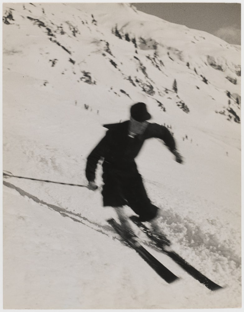 Le skieur, Zürs, Autriche