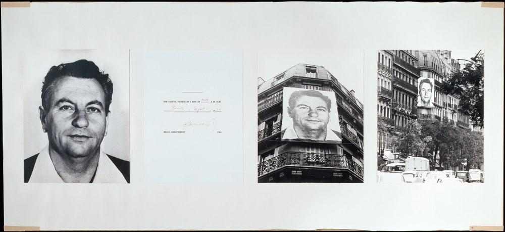 The Casual Passerby I Met at 11.09 A.M. Paris, Sept. 1971
(Le Passant que j'ai rencontré par hasard à 11h09 à Paris)