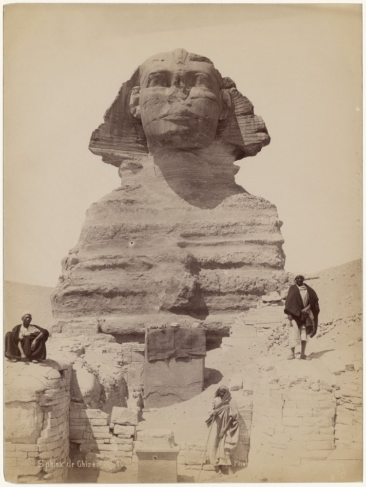 Sphinx de Ghizeh au Caire, Égypte