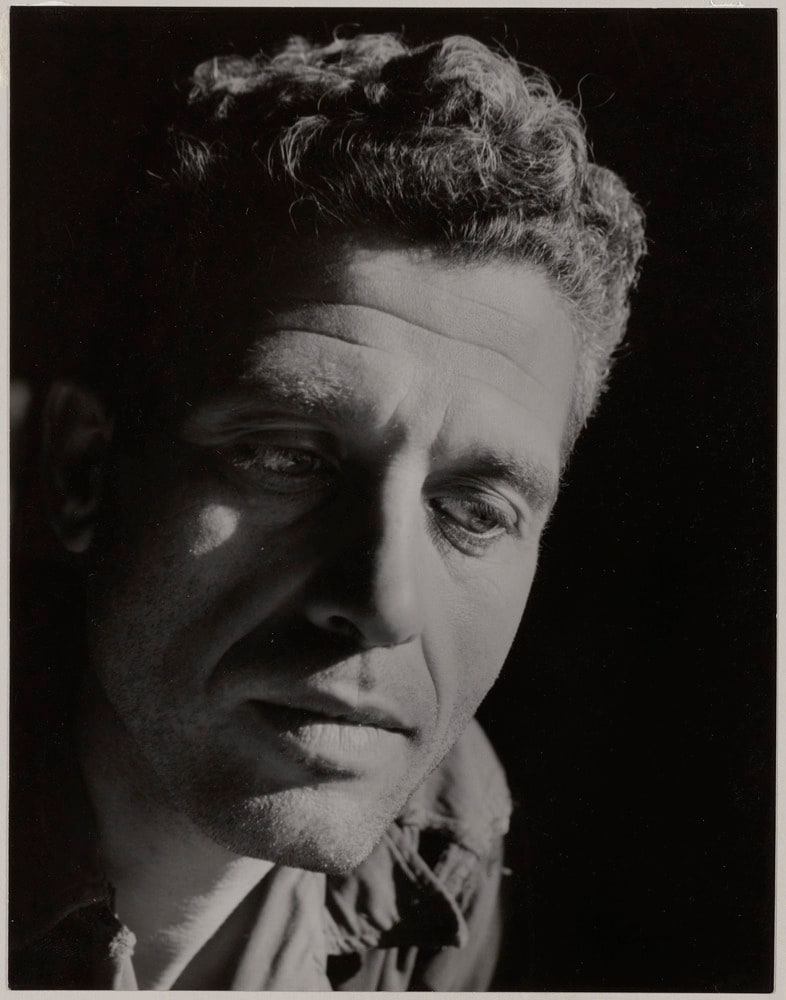 Portrait d'un exilé espagnol, dans le sud de la France, en 1947-48